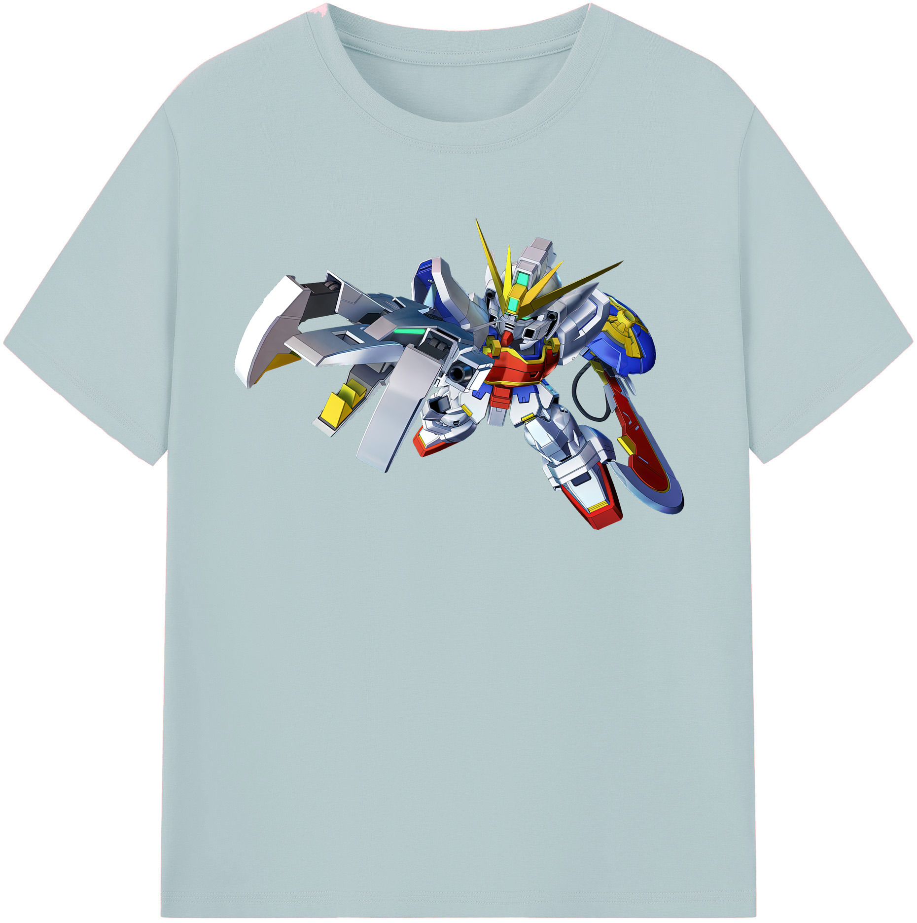 （画像用） 機動戦士ガンダム Mobile Suit Gundam 綿100％半袖Tシャツ（フロントプリント）